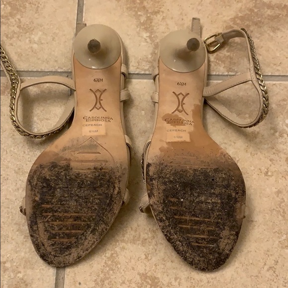 Nude strappy heel - Picture 2 of 2